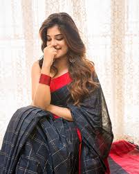 Gorgeous Aathmika In Silk Cotton Saree Aathmika Saree Beautiful Saree Saree Photoshoot Saree Trends Saree lover saree fashion saree shoot indian beauty sima white color saree look full hd. silk cotton saree aathmika saree