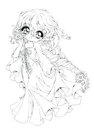 Image of png girl anime coloring free girl anime coloring png. Cute Anime Girl And Boy Coloring Pages