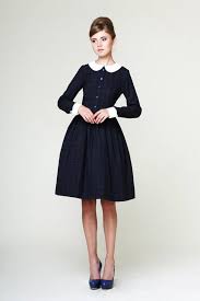 Peter Pan Collar Dress 1950 S Jurk Plaid Wool Jurk Etsy In 2020 Vintage Style Dresses Dresses Fashion