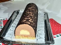 Buche Chocolat Caramel Et Insert Creme Brulee La Cuisine De Karinette Recette Buche Chocolat Recette Buche De Noel Et Buche De Noel Chocolat
