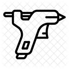 Hot Glue Gun Icon Of Line Style Available In Svg Png Eps Ai Icon Fonts