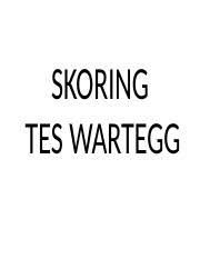 Check spelling or type a new query. Skoring Tes Wartegg 1 Pptx Skoring Tes Wartegg Ketentuan Skor Skor Berkisar Antara U00bd Sampai 3 1 2 Ditulis Dengan Tanda Diberikan Jika Aspek Yang Course Hero