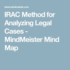 Before a student can analyze a legal issue, of course, they have to know what the issue is. Irac Method For Analyzing Legal Cases