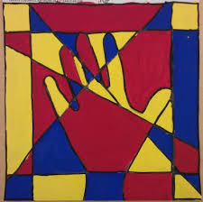 Draw your own stickers to create pinkatastic scenes! Primary Colors Colorful Art Projects Color Art Lessons Colorful Art