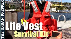 Life Vest Survival Kit For Floods And Tsunamis Pfd Life Vest Survival Kit Tsunami