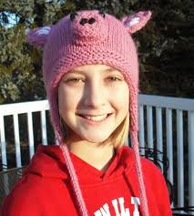Ravelry: Oink a Piggy Hat pattern by Lisa Wilt