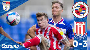 Watch live football online from the english premier league and the rest of europe. Reading Vs Stoke City Championship Round 11 Stats H2h Lineups