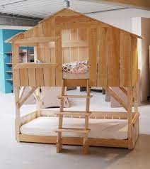 lit cabane enfant double couchage lit double enfant lit cabane chambre enfant