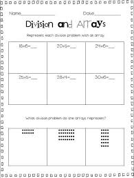 Division And Arrays Division And Repeated Subtraction Freebies Math Division Math School Fourth Grade Math