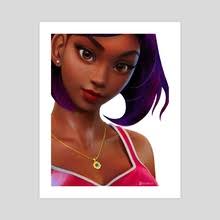 Captain Nina, an art canvas by Art of Mervin