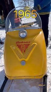 Image result for Yellow 1965 Bombardier