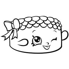Printable cake wishes from shopkins coloring page. Birthday Cake Becky Shopkins Season 7 Coloring Page Shopkins Colouring Pages Shopkin Coloring Pages Coloring Pages