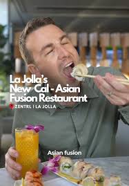 New La Jolla California Asian Inspired Fusion Restaurant! 🍣🍹  📍@zentrlkitchen