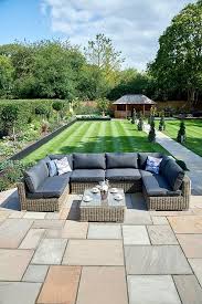 7 Piece Mayfair Modular Rattan Garden Furniture Set T Rattan Garden Sofa Lounging Sets Rat In 2020 Rattan Garden Furniture Garden Furniture Garden Furniture Sets