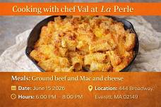 Cooking with Chef Val at La Perle: Island Mac & Cheese