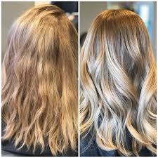 From Worn Out Golden Hair To A Beautiful Balayage Ash Brown Roots And Lighter Ends Long Hair Styles Golden Hair Hair Styles