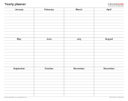 Best 2019 feminine planners for ladypreneurs. Yearly Planners In Microsoft Word Format 36 Templates