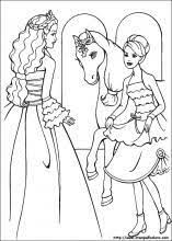 Elegant barbie coloring pages free large images disegni. Disegni Da Colorare Barbie Con Unicorno Coloring And Drawing