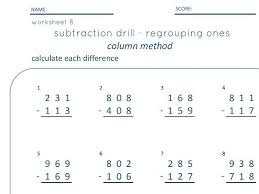 Discover learning games, guided lessons, and other interactive activities for children. Three Digit Subtraction With And Without Regrouping Teaching Resources