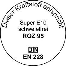 De flesta bilar klarar en tank e10 då och då utan problem. E10 Kraftstoff Wikipedia