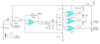 Sound Level Decibel Meter Circuit Home Elektron