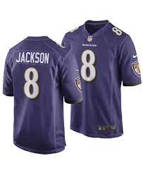 Nike Men S Lamar Jackson Baltimore Ravens Game Jersey Reviews Sports Fan Shop By Lids Men Macy S Ravens Game Nike Men Lamar Jackson