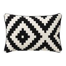 Lappljung Ruta Cushion Cover White Black Ikea Ikea Pillows Ikea Cushion Cover