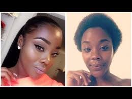How To Sleek Ponytail On Short Natural Hair No Waves Video Black Hair Information Natural Hair Styles Sleek Ponytail Hairstyles Natural Hair Ponytail