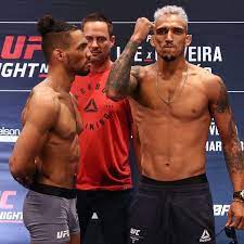 В титульном поединке, возглавившем ufc 262, бразилец нокаутировал оливейра начал с грамотных лоукиков и защиты, не подпуская соперника близко. Video Boya Kevin Li Charlz Olivejra Ufc Fight Night 170 Fightnews Info