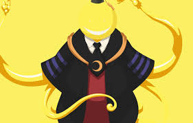 With tenor, maker of gif keyboard, add popular yellow anime animated gifs to your conversations. Wallpaper Ufo Moon Game Hat Yellow Alien Smile Anime School Assassin Asian Manga Sensei Japanese Oriental Asiatic Images For Desktop Section Minimalizm Download