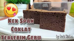 Kek lapis, resepi kek coklat, resepi kek pandan, resepi kek red velvet, related post: Kek Span Coklat Gebu Gebas Yang Tak Boleh Bawa Bincang Youtube