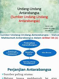 Law, laws, writ, lawful, society, unlawful, lawabiding. Undang Undang Antarabangsa Sumber Undang Undang Antarabangsa