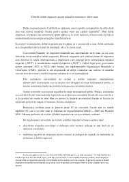 Doc Efectele Dublei Impuneri Bacaran Simona Academia Edu