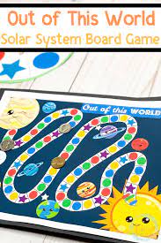 Solar System Board Game Free Printable Space Activities For Kids Solar System For Kids Solar System Projects For Kids