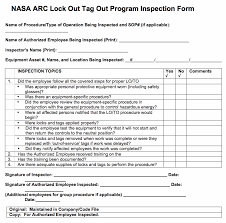 Find out how to write a good lockout tagout procedure and what are the requirements and steps detailed lockout tagout procedures for specific machines. Lock Out Tag Out Form Verat
