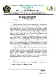 Direktorat riset dan pengabdian masyarakat. Contoh Proposal Kegiatan Pdf