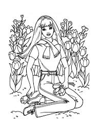 Whether kids are learning about moses, exodus, or celebrating passover, these pages will help kids remember the passover story. Barbie Coloring Pages To Print Novocom Top