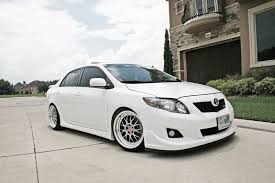 Toyota Corolla Xrs On Privat Akzent Wheels Rides Styling Toyota Corolla Corolla Xrs Toyota Corolla 2010