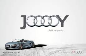 Jooooy Typography Ads Car Print Ads Automobile Advertising