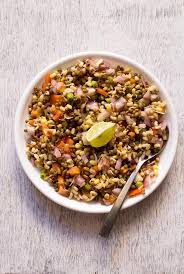 Sprouts Salad Recipe With Step By Step Photos Easy Tasty And Healthy Salad Recipe Of Moong Be Veg Salad Recipes Veg Recipes Healthy Morning Breakfast Recipes