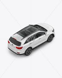 Download Crossover Suv Mockup Back Half Side View High Angle Shot In Vehicle Mockups On Yellow Images Object Mockups PSD Mockup Templates