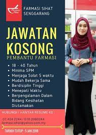 Vaksin pada umumnya dimasukkan dengan suntikan atau oral ke dalam tubuh manusia agar aktif melawan mikroorganisme tersebut. Farmasi Sihat Jawatan Kosong Pembantu Farmasi Facebook