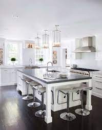 Dec 16, 2015 · use low stools for a standard 36″ counter or bar stools for a 42″ to 48″ high island.there are a huge range of styles of stools available so have fun selecting one that works with your kitchen style and adds a pop of personality. 30 Brilliant Kitchen Island Ideas That Make A Statement Kitchen Island With Sink Kitchen Island With Seating Modern Kitchen Island