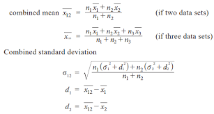 Then we find using a normal distribution table that. Combined Mean And Combined Standard Deviation