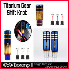 Sebagai kereta city car terbaik di malaysia, kereta ini telah dilengkapi dengan enjin canggih yang mesra alam dan menjimatkan penggunaan bahan api. Buy Universal Titanium Gold Aluminum Gear Shift Knob Shifter Lever Head Seetracker Malaysia