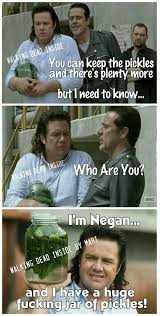 The Walking Dead Memes Negan Eugene Porter Walking Dead Funny The Walking Dead Walking Dad Jokes