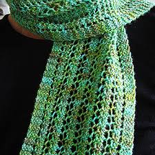 For the knit stitch, the needle with the cast on stitches should be in the left hand. Ravelry One Row Lace Scarf Pattern By Turvid