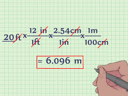 how to convert feet to meters with unit converter wikihow