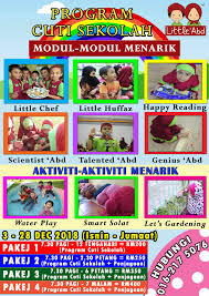 Start studying spotlight 10 module 8a. Aktiviti Cuti Sekolah Di Tadika