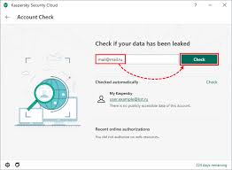 About The Account Check Feature In Kaspersky Security Cloud 20